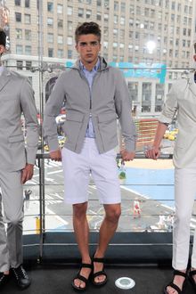 DKNY Spring 2012 Blue Oxford Button-Down Shirt - Lyst