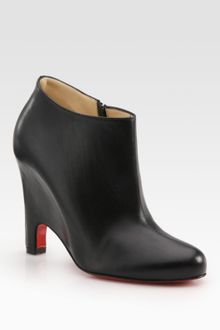 Christian Louboutin Morphing Leather Ankle Boots - Lyst