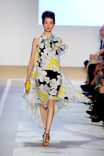 Diane Von Furstenberg Spring 2012 Multi-Coloured Floral Patterned Kimono Gown - Lyst