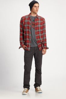 Converse Black Canvas Slim-fit Canvas Pants - Lyst