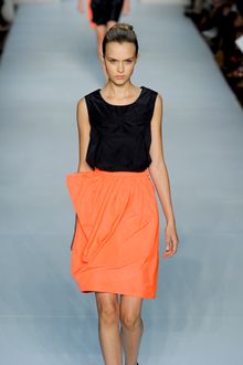 Marc By Marc Jacobs Spring 2012 Orange skirt - Lyst