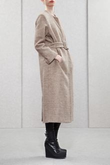Acne Farrah Melange Paw11 Coat - Lyst