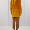 Acne Siri Short Aw11 Coat in Yellow - Lyst