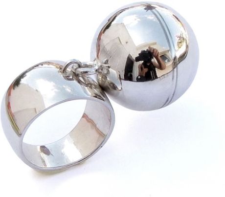 Arosha Luigi Taglia Singing Ring in Sterling Silver in Silver Arosha Luigi Taglia Singing Ring in Sterling Silver in Silver