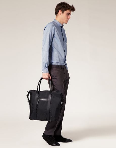 ben sherman canvas messenger bag