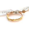 Bijouxbar By Vivien Frank Chunky Faceted Gold Nuggets On Butterscotch Irish in Gold - Lyst