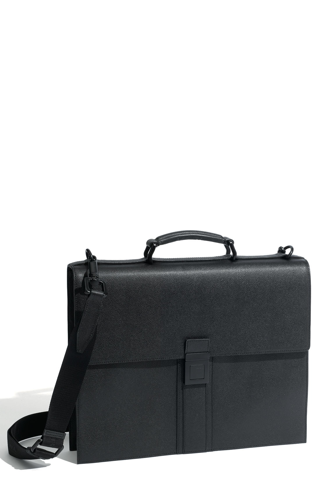 Burberry Leather Messenger Bag in Black for Men Lyst