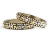 Chamak By Priya Kakkar Tribal Print Bangles (set Of 2) in Black - Lyst