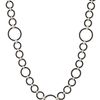 Charriol Celtique Noir Cable Ring Long Necklace in Black (black nautical cable) - Lyst