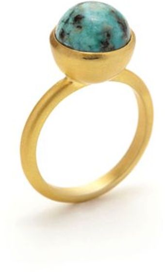 Eddera Turquoise Berry Rings - Lyst