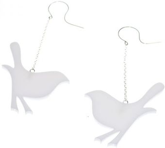 Emma Guest Jewellery Bird Chain Earring - Lyst