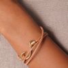 Giles & Brother Hook Wrap Bracelet in Gold - Lyst