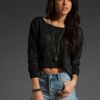 Insight Drop Crop Top in Khaki (soft khaki) - Lyst