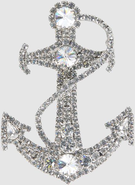 Isaac Mizrahi Brooches in Silver - Lyst