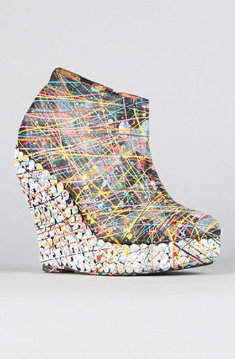 Jeffrey Campbell The Ticket Shoe in Black Paint - Lyst
