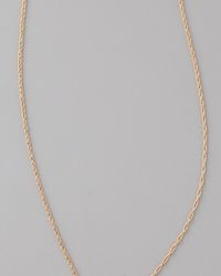 Jennifer Zeuner Mini 1/2 Heart Necklace with Diamond