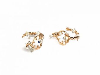 Jessica De Lotz Jewellery Victorian Inspired Mini Key Earrings. - Lyst