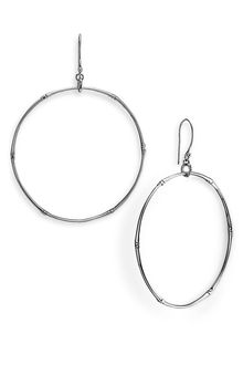 John Hardy Large Circle Earrings - Lyst