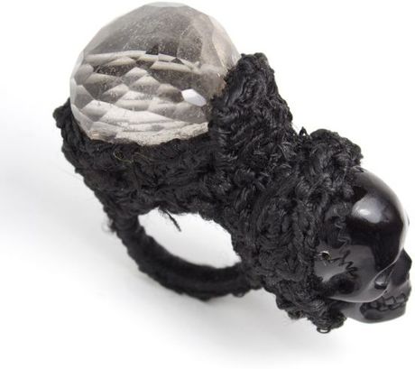 Jolita Jewellery Hundred Years Of Solitude Ring in Black - Lyst