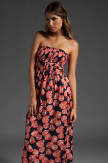 Juicy Couture Swim Poppy Smocked Maxi Dress - Lyst