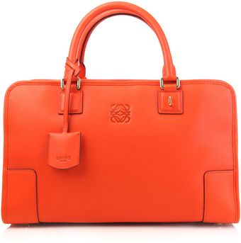Loewe Amazona Calf-leather Bag - Lyst