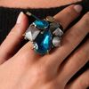 Marc By Marc Jacobs Claude Cording Ring in Blue (turquoise) - Lyst