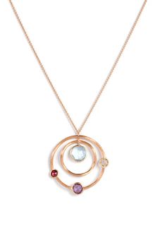 Marco Bicego Jaipur Double Circle Pendant Necklace - Lyst