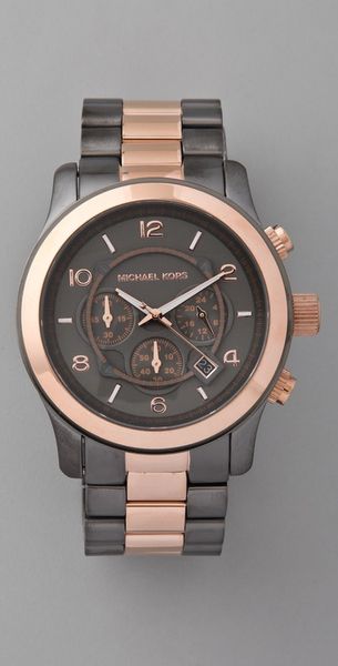 Michael Kors Oversized Runway Watch - Lyst