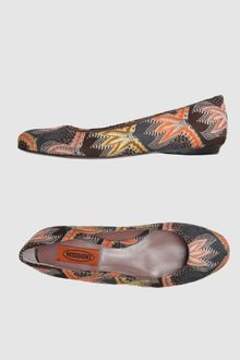 Missoni Ballet Flats - Lyst