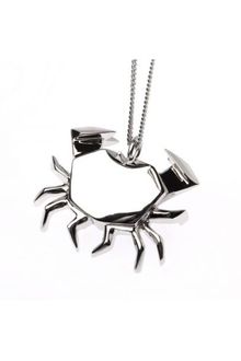 Origami Jewellery Necklace Crab - Lyst