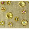 Poupee Couture Gold Flower Box Clutch in Gold - Lyst