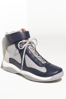 Prada Americas Cup High Top Sneaker (men) - Lyst