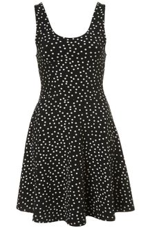 Topshop Spot Flippy Tunic - Lyst