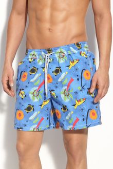 Vilebrequin Moorea Volley Swim Trunks - Lyst