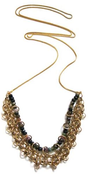 Yuen London Watermelon Tourmaline Necklace - Lyst