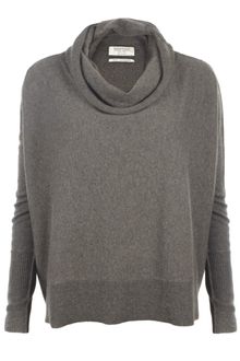 AllSaints Char Roll Neck Jumper - Lyst