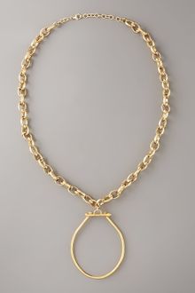 Devon Leigh Circle Pendant Necklace - Lyst