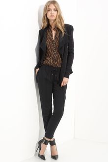 Elizabeth And James Victor Stretch Woven Jacket - Lyst