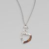 Gucci Sterling Silver & Bamboo Necklace in Silver - Lyst