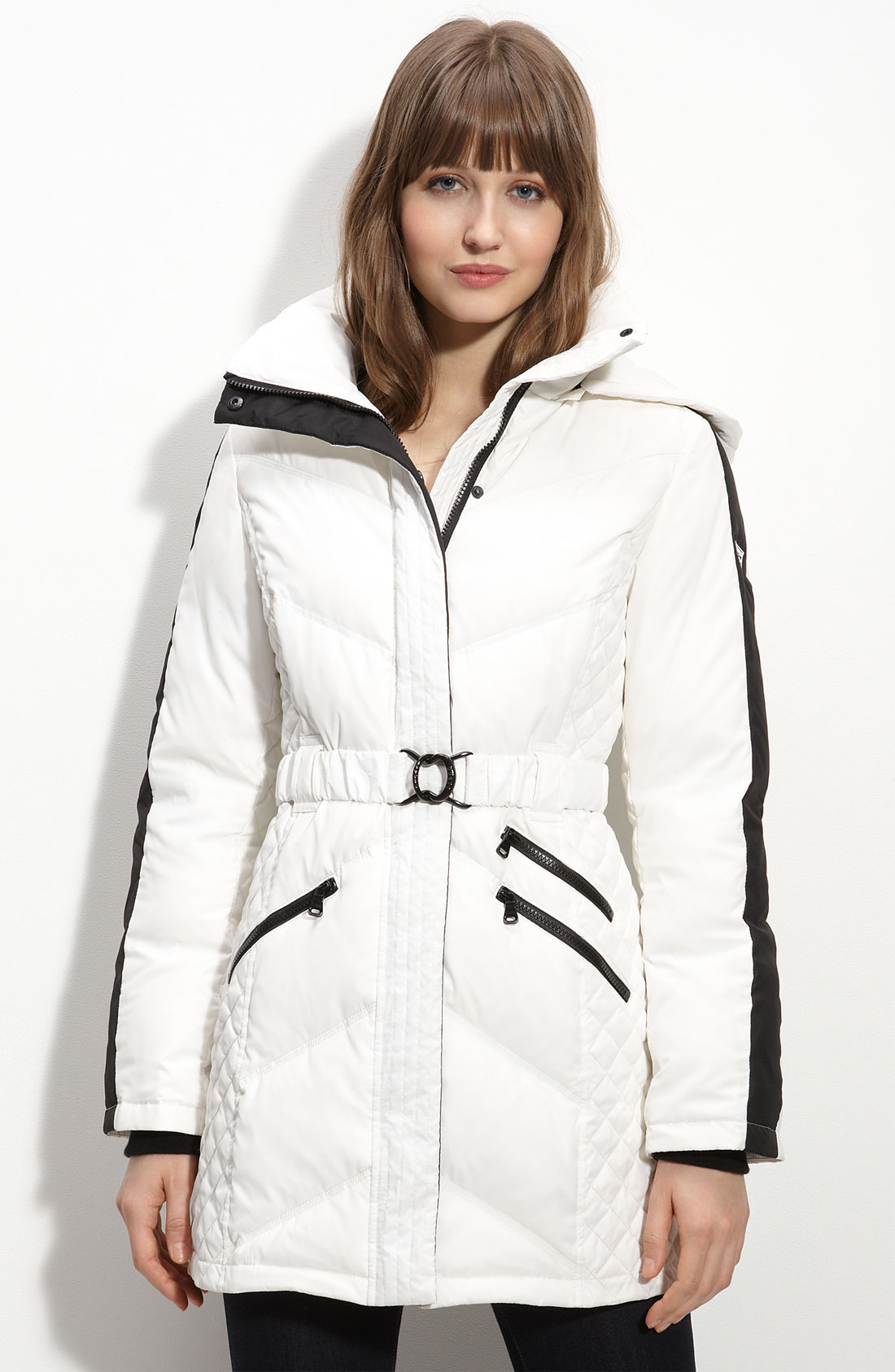 guess quilted jacket