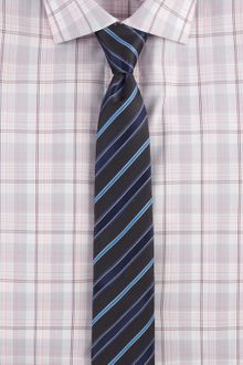 Hugo Striped Silk Tie - Lyst