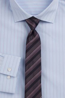 Hugo Striped Silk Tie - Lyst