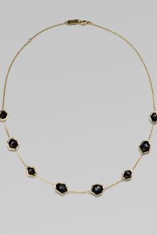 Ippolita 18k Gold Onyx Necklace - Lyst