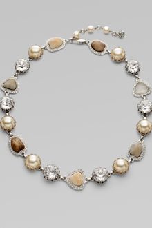 Isaac Mizrahi Crystal, Glass & Resin Stone Neckalce - Lyst