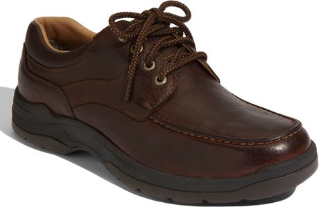 Johnston  Murphy Ridgemont Waterproof Oxford in Brown for Men (oak ...