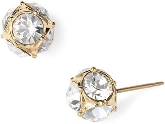 Kate Spade Glass Stone Stud Earrings - Lyst