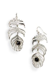 Kendra Scott Eileen Leaf & Stone Statement Earrings - Lyst