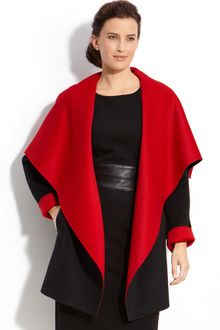 Lafayette 148 New York Shawl Collar Coat - Lyst