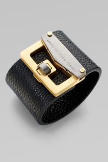 Marc By Marc Jacobs Bianca Leather Cuff - Lyst