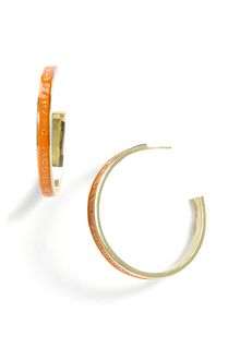 Marc By Marc Jacobs Classic Marc Hoop Earrings - Lyst